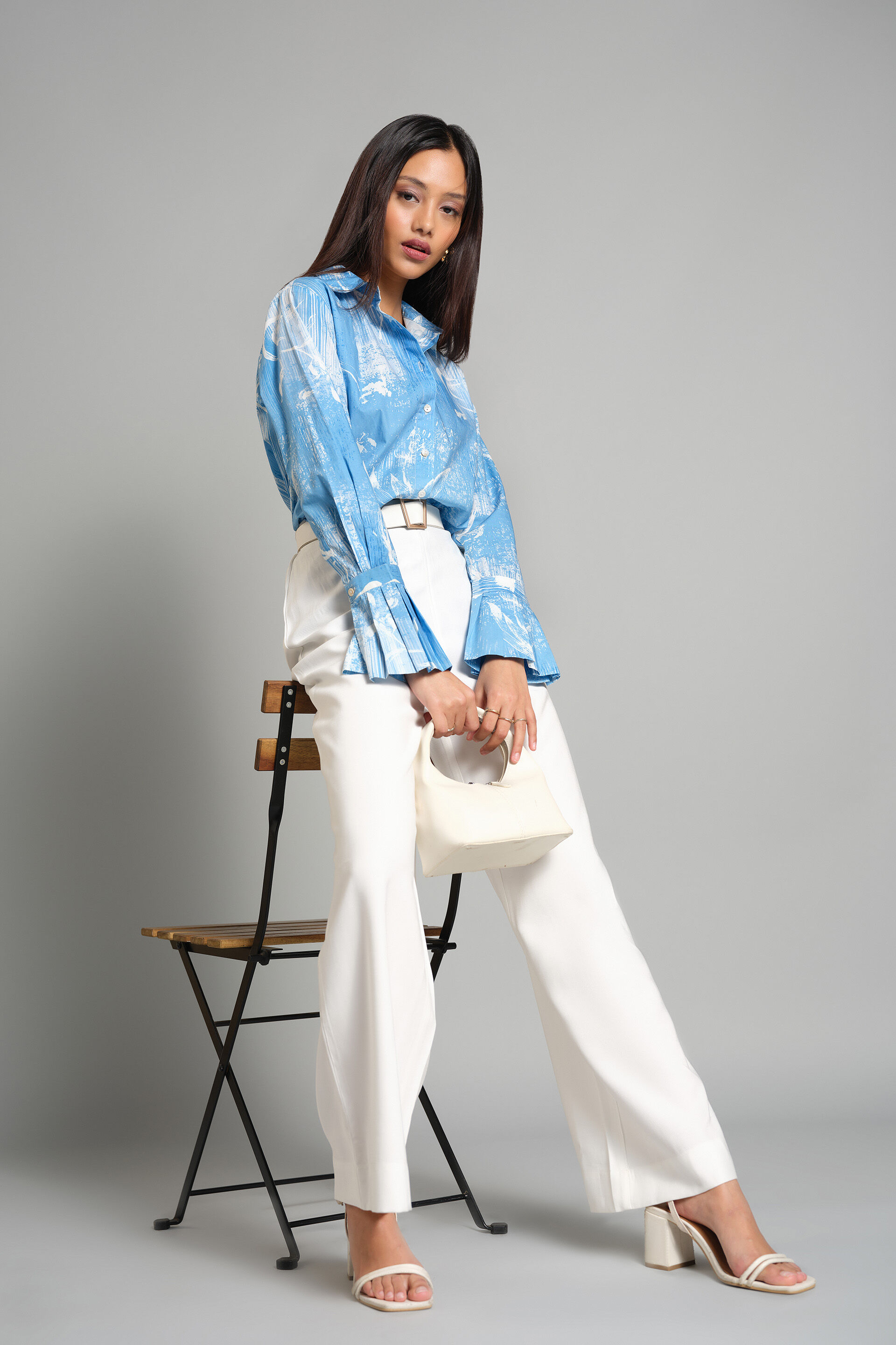 Nature's Cyano Shirt, Light Blue, image 4